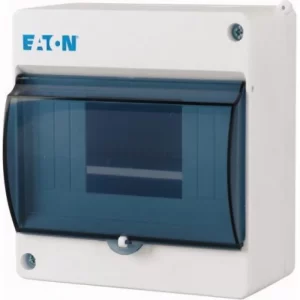 Eaton mini installatiekast leeg 1-rij 6 modules incl. N/PE klem IP30 130x140x83 mm