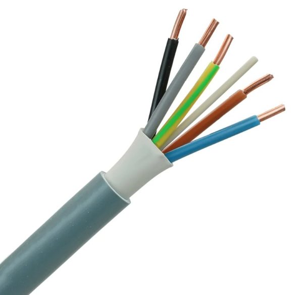 YMvK kabel 5x4 per rol 100 meter