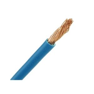 Aansluitdraad 6 mm2 blauw per meter